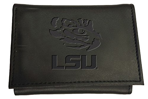 Team Sports America Leather LSU Tigers Tri-fold Wallet - 757 Sports Collectibles
