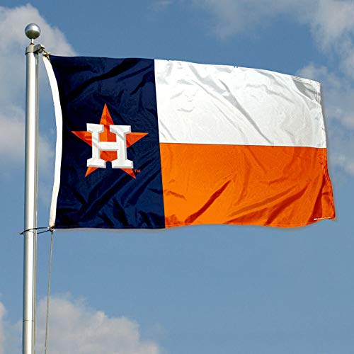 WinCraft Houston Astros State of Texas Logo Flag and Banner - 757 Sports Collectibles