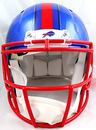 Stefon Diggs Autographed Buffalo Bills F/S Flash Speed Authentic Helmet-Beckett W Hologram White - 757 Sports Collectibles