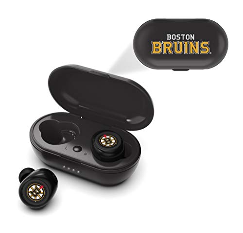 NHL Boston Bruins True Wireless Earbuds, Team Color - 757 Sports Collectibles