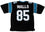 Wesley Walls Autographed/Signed Carolina Panthers Black Custom Jersey - 757 Sports Collectibles