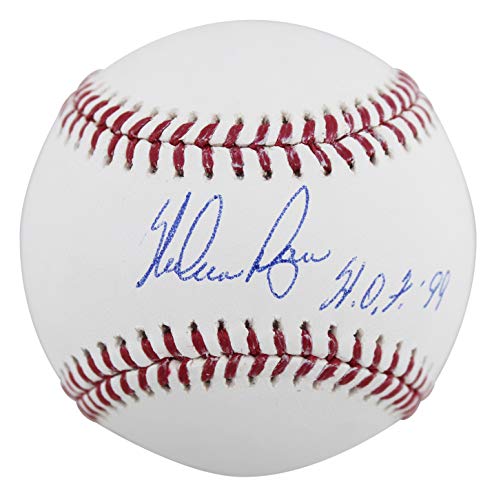 Rangers Nolan Ryan"HOF 99" Authentic Signed Manfred Oml Baseball BAS - 757 Sports Collectibles