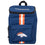 Cooler Backpack – Portable Soft Sided Ice Chest – Insulated Bag Holds 36 Cans -  (Denver Broncos) - 757 Sports Collectibles