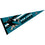 WinCraft San Jose Sharks Pennant - 757 Sports Collectibles
