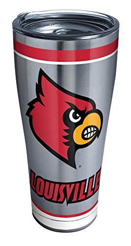 Tervis Triple Walled University of Louisville Cardinals Insulated Tumbler Cup Keeps Drinks Cold & Hot, 30oz - Stainless Steel, Tradition - 757 Sports Collectibles