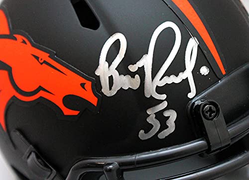 Bill Romanowski Autographed Denver Broncos Eclipse Mini Helmet - JSA W Silver - 757 Sports Collectibles