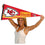 WinCraft Kansas City Chiefs Chiefs Kingdom Pennant Banner Flag - 757 Sports Collectibles