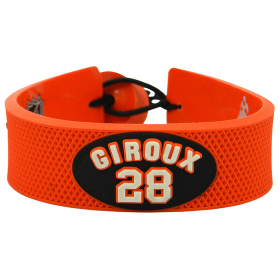 Philadelphia Flyers Bracelet Team Color Jersey Claude Giroux Design CO - 757 Sports Collectibles