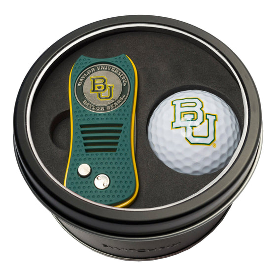 Baylor Bears Tin Set - Switchfix, Golf Ball - 757 Sports Collectibles