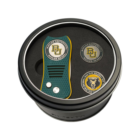 Baylor Bears Tin Set - Switchfix, 2 Markers - 757 Sports Collectibles