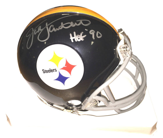 Pittsburgh Steelers Jack Lambert Signed Autographed Mini Helmet - JSA Authenticated - 757 Sports Collectibles