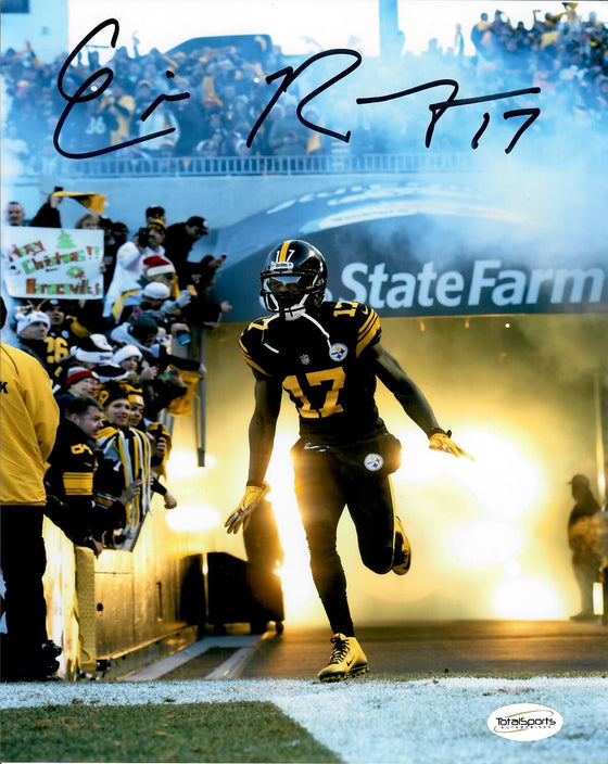 Pittsburgh Steelers Eli Rogers Signed Auto 8x10 Photo Front (JSA PSA Pass) TSE COA