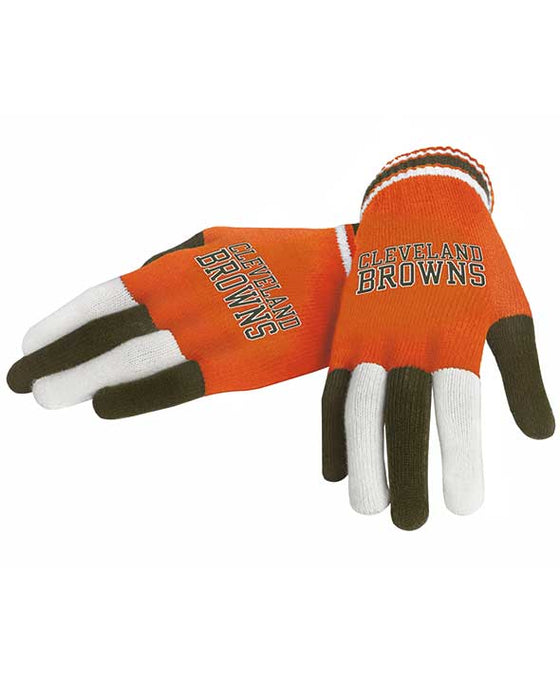 NFL Knit Gloves - Cleveland Browns