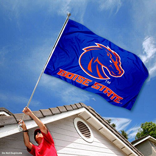 College Flags & Banners Co. Boise State Broncos Blue Flag - 757 Sports Collectibles