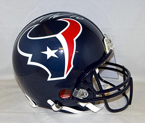 DeAndre Hopkins Autographed White Houston Texans F/S ProLine Helmet- JSA W Auth