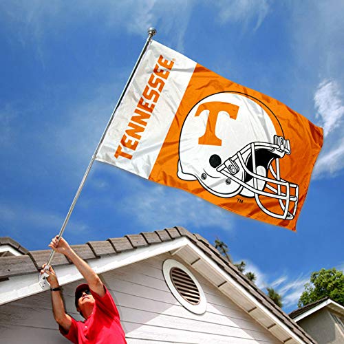 College Flags & Banners Co. Tennessee Volunteers Football Helmet Flag - 757 Sports Collectibles