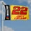 WinCraft Joey Logano 3x5 Foot Banner Flag - 757 Sports Collectibles