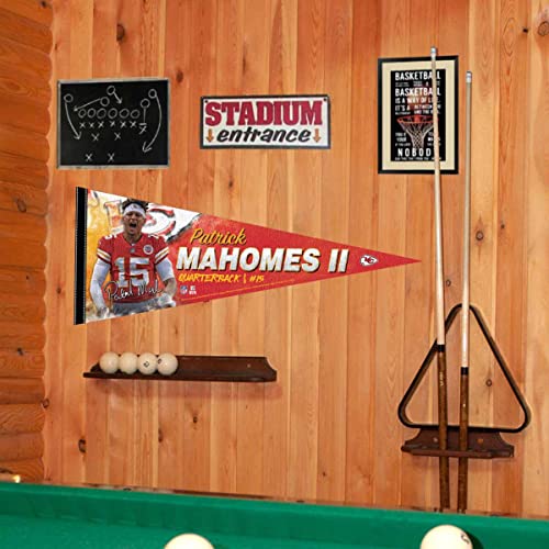 WinCraft Kansas City Chiefs Mahomes Pennant Banner Flag - 757 Sports Collectibles
