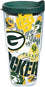 Tervis Made in USA Double Walled NFL Green Bay Packers Insulated Tumbler Cup Keeps Drinks Cold & Hot, 24oz, All Over - 757 Sports Collectibles
