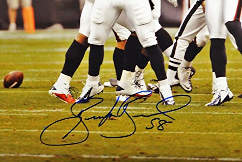 Brooks Reed Autographed Houston Texans 16x20 Celebrating Photo- JSA W Auth - 757 Sports Collectibles