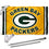 WinCraft Green Bay Packers Gold Flag Pole and Bracket Kit - 757 Sports Collectibles