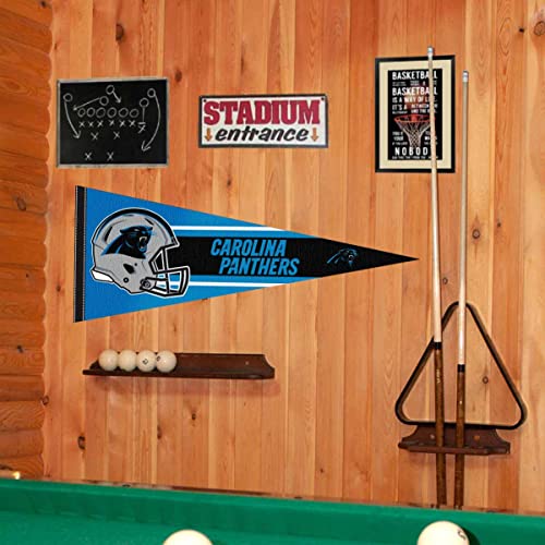 WinCraft Carolina Panthers Official 30 inch Large Pennant - 757 Sports Collectibles