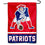 WinCraft New England Patriots Retro Pat Patriot Double Sided Garden Flag - 757 Sports Collectibles