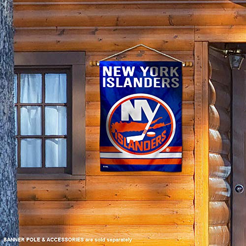 WinCraft New York Islanders Double Sided Banner House Flag - 757 Sports Collectibles