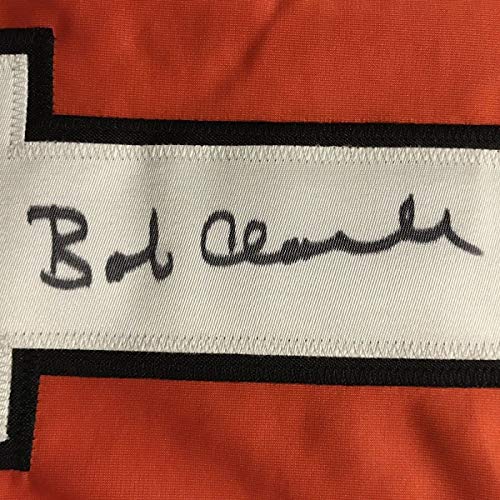 Autographed/Signed Bob Bobby Clarke Philadelphia Orange Hockey Jersey JSA COA - 757 Sports Collectibles