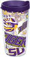 Tervis NCAA Lsu Tigers All Over Tumbler with Lid, 16 oz, Clear - 757 Sports Collectibles