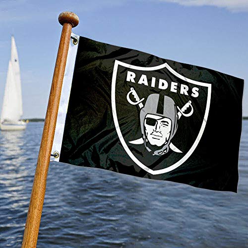 WinCraft Las Vegas Raiders Boat and Golf Cart Flag - 757 Sports Collectibles