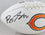 Roquan Smith Autographed Chicago Bears Logo Football- Beckett Authenticated - 757 Sports Collectibles