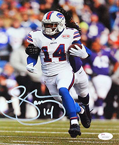 Sammy Watkins Autographed Buffalo Bills 8x10 Running On Field Photo- JSA W White - 757 Sports Collectibles