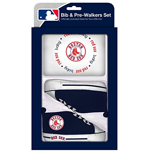Baby Fanatic Bib & Prewalker Gift Set- Boston Red Sox - 757 Sports Collectibles