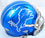 D'Andre Swift Autographed Detroit Lions Flash Speed Mini Helmet-Fanatics Silver - 757 Sports Collectibles