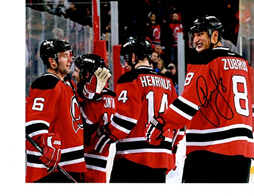 New Jersey Devils Dainius Zubrus signed 8x10 photo