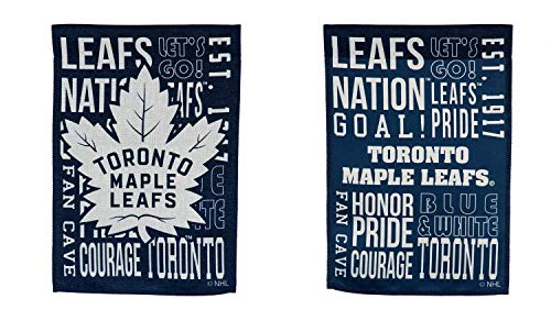 Team Sports America Toronto Maple Leafs Fan Rules House Flag - 28 x 44 Inches - 757 Sports Collectibles
