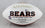 Roquan Smith Autographed Chicago Bears Logo Football- Beckett Authenticated - 757 Sports Collectibles