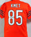 Cole Kmet Autographed Orange Pro Style Jersey - Beckett W Auth 8 - 757 Sports Collectibles