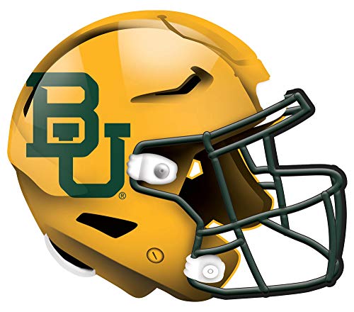 Fan Creations NCAA Baylor Bears Unisex Baylor Authentic Helmet, Team Color, 12 inch - 757 Sports Collectibles