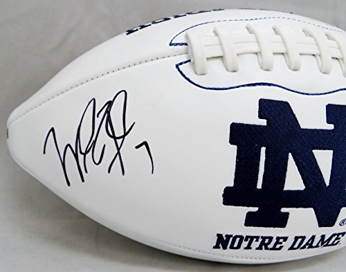 Will Fuller Autographed Notre Dame Fighting Irish Logo Football- JSA W Auth - 757 Sports Collectibles
