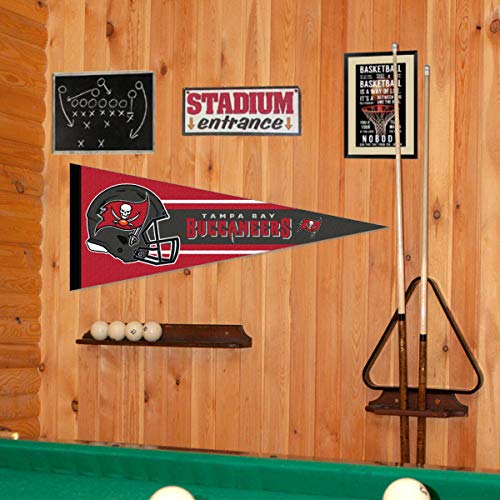 WinCraft Tampa Bay Buccaneers Official 30 inch Large Pennant - 757 Sports Collectibles