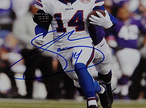 Sammy Watkins Autographed Buffalo Bills 8x10 Running On Field Photo- JSA W Auth - 757 Sports Collectibles