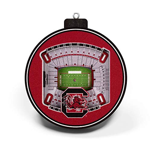 YouTheFan NCAA South Carolina Gamecocks 3D StadiumView Ornament - Williams-Brice Stadium - 757 Sports Collectibles