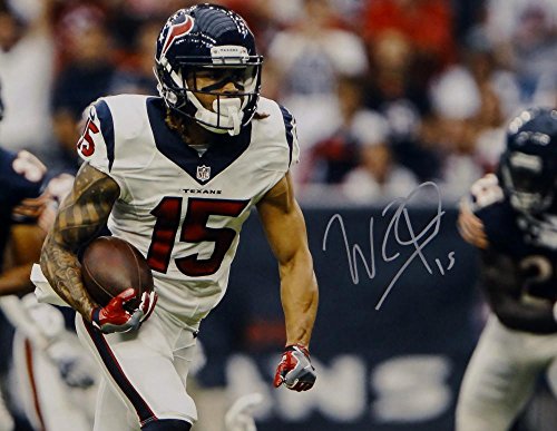 Will Fuller Autographed Houston Texans 16x20 Horizontal Running Photo-JSA W Auth - 757 Sports Collectibles