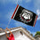 College Flags & Banners Co. Georgia Bulldogs Black Dawg Flag - 757 Sports Collectibles