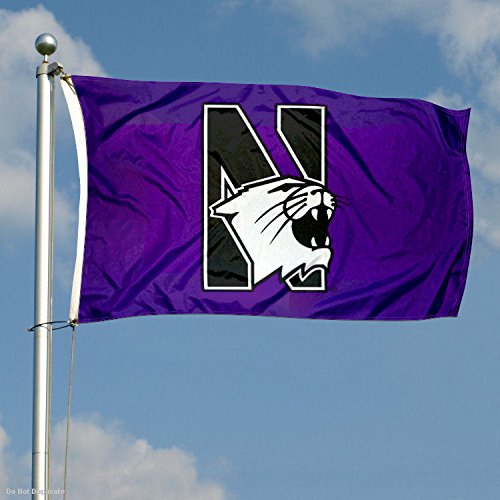 College Flags & Banners Co. Northwestern Wildcats Flag - 757 Sports Collectibles