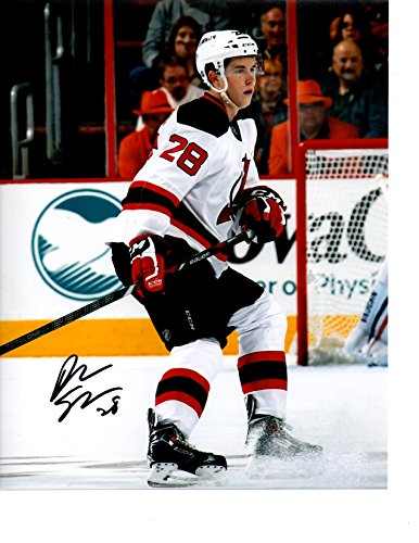 New Jersey Devils Damon Severson signed 8x10 photo