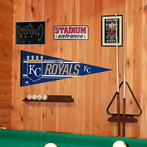 WinCraft Kansas City Royals Large Pennant - 757 Sports Collectibles