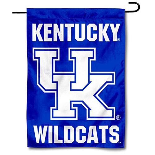 College Flags & Banners Co. Kentucky Wildcats Wordmark Garden Flag - 757 Sports Collectibles